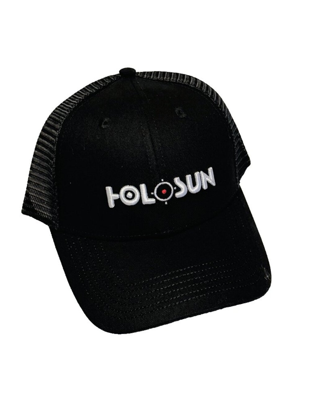 Holosun Black Adjustable Back Mesh Cap Hat Shot Show 2026